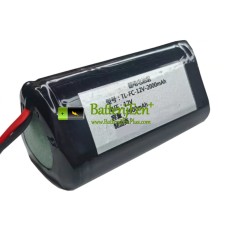 Batterij voor PLC TL-FC-12V-2000mAh [Vervangende batterij]